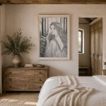 DAM KAT dessin portrait déco campagne chic