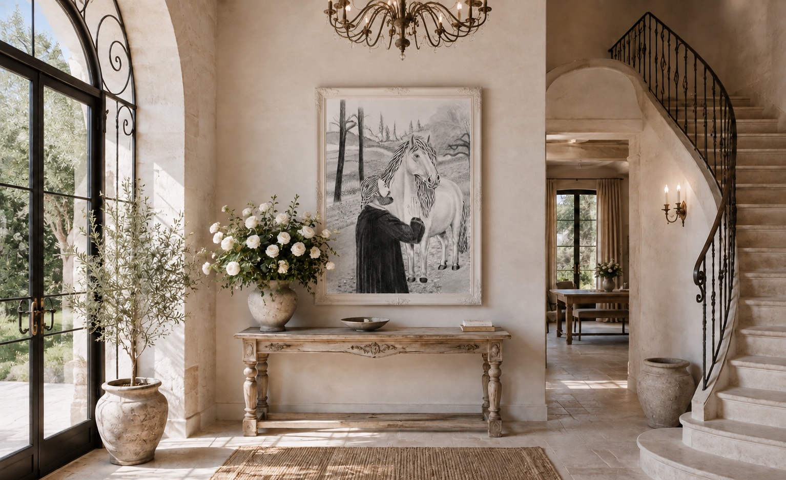 Le Cheval — mise en situation