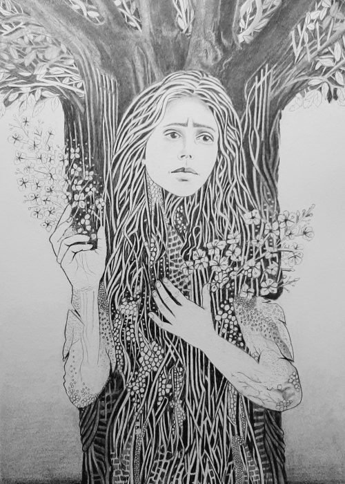 DRYOPE changée en arbre