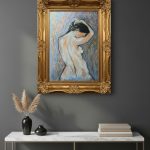 Un nu féminin hommage à DEGAS rendu par DAM KAT Artiste peintre de Bretagne