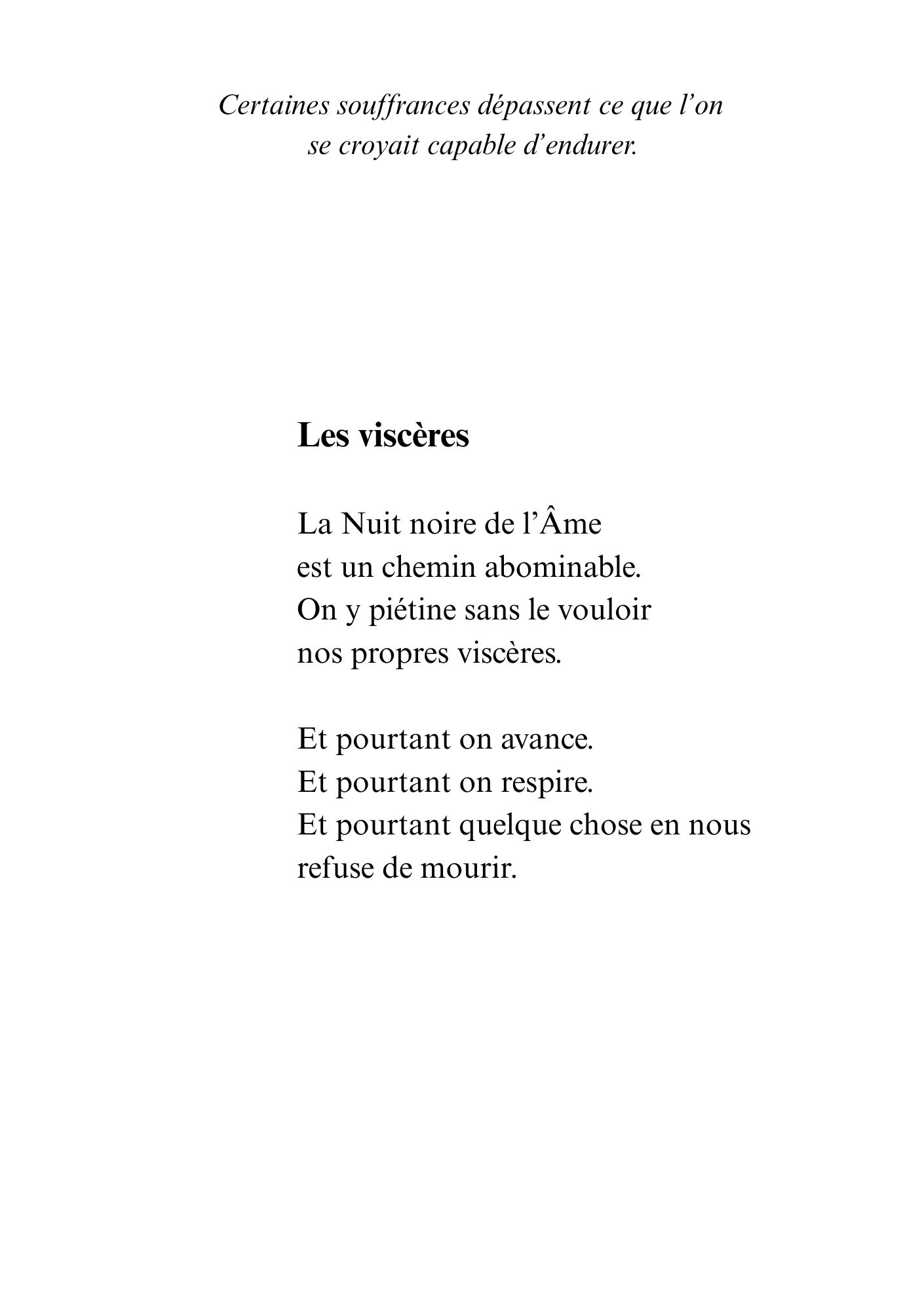 Extrait du livre de DAM KAT Lorsque l'Amour s'en va