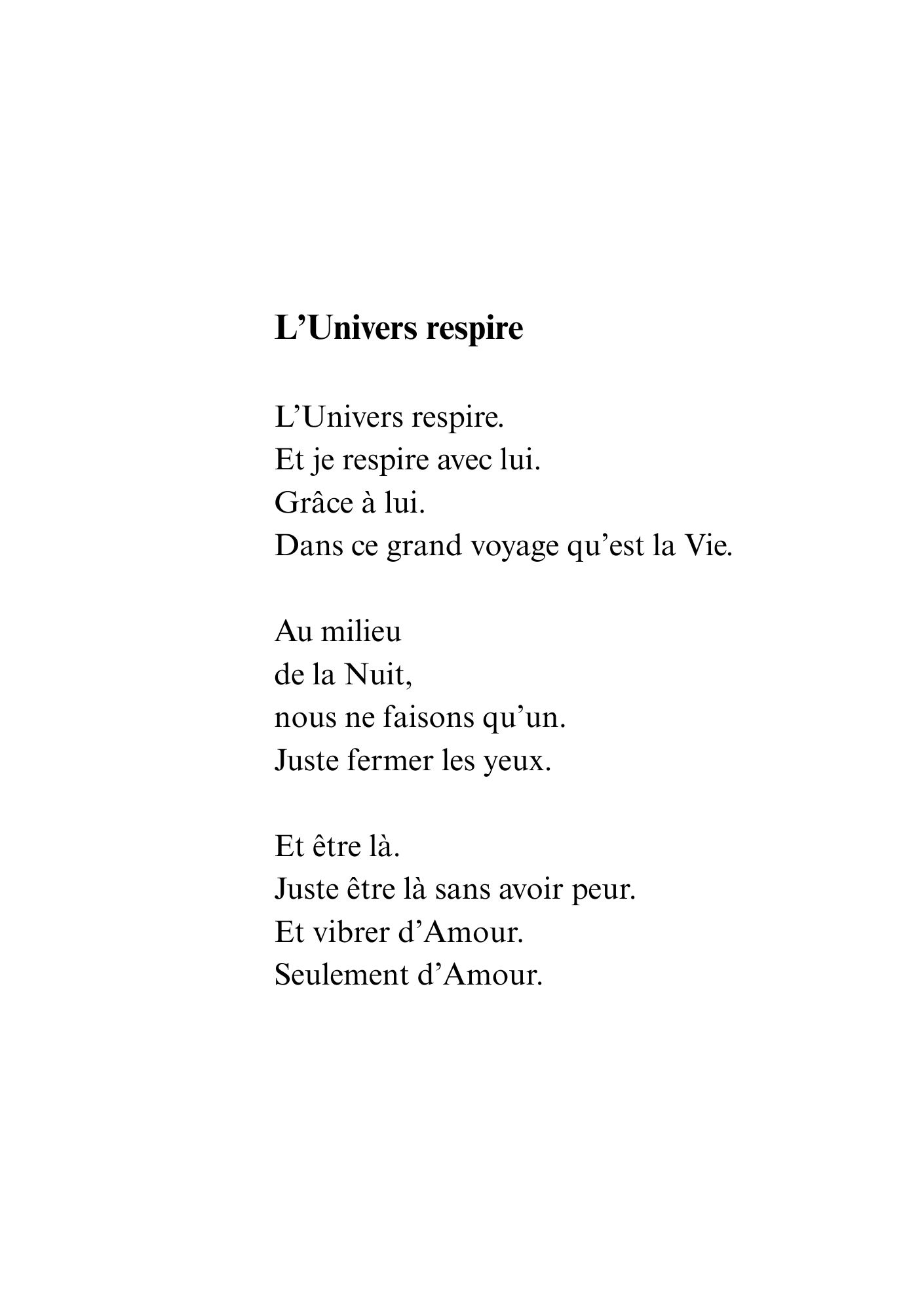 Extrait du livre de DAM KAT Lorsque l'Amour s'en va