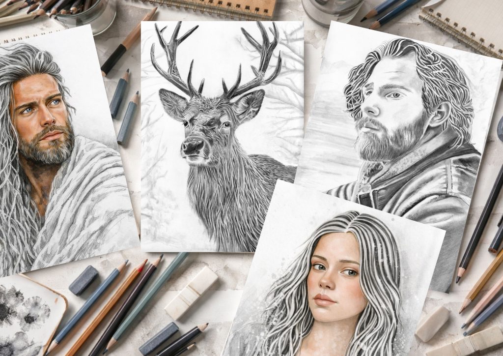 COURS DE DESSIN EN BRETAGNE Avec DAM KAT