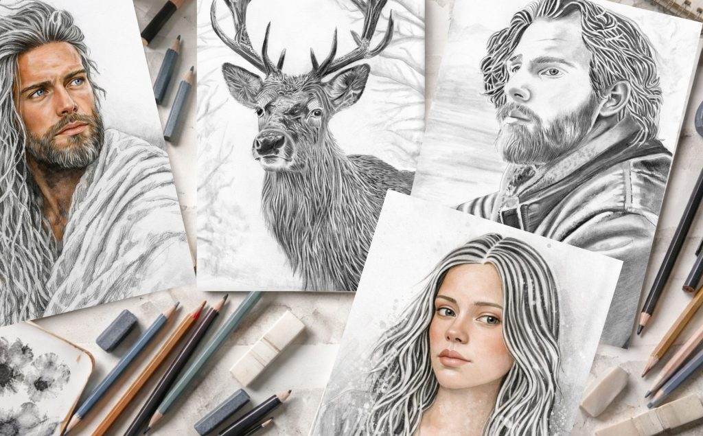 COURS DE DESSIN EN BRETAGNE Avec DAM KAT