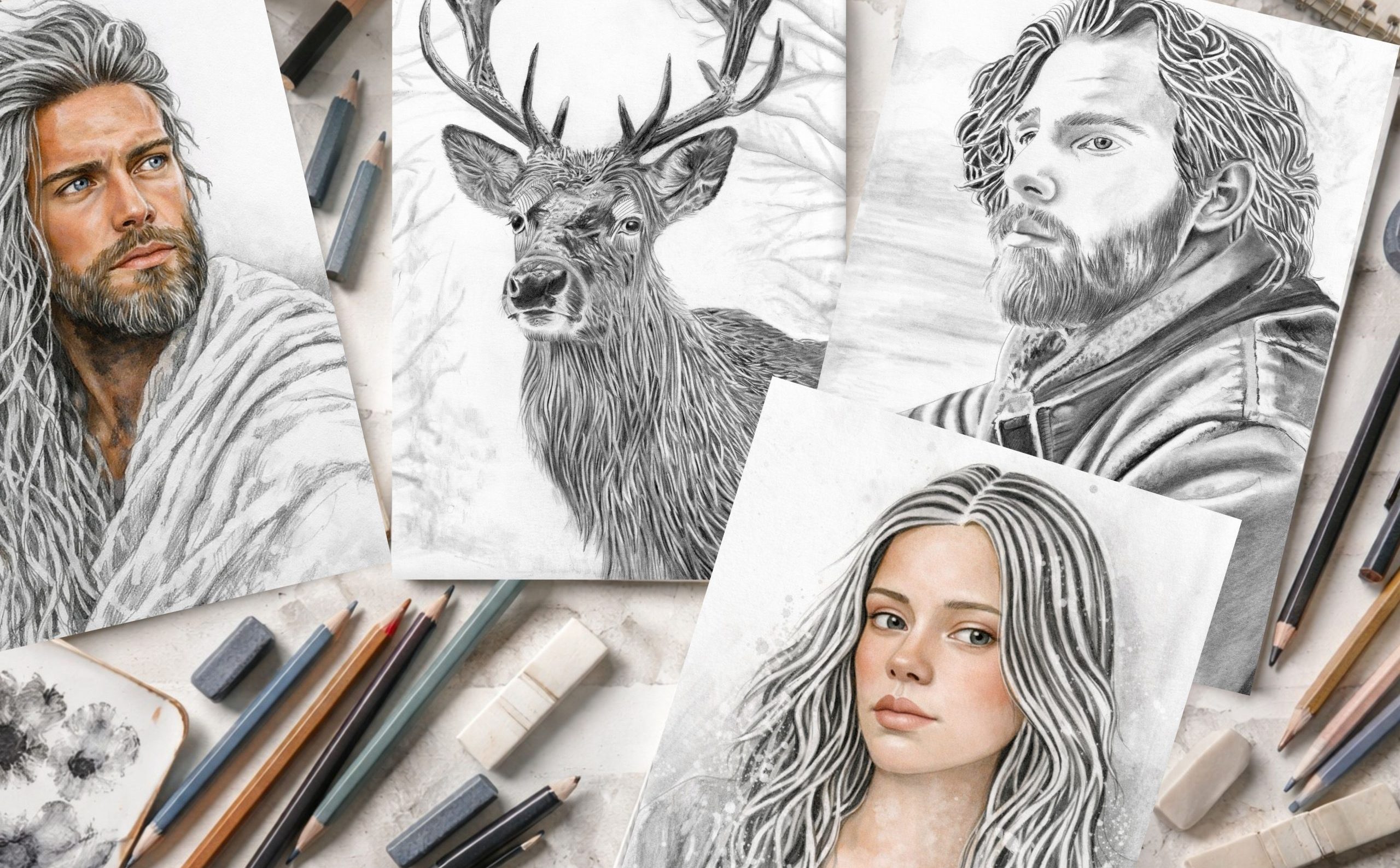 COURS DE DESSIN EN BRETAGNE Avec DAM KAT