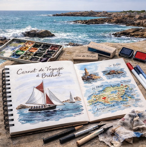 Carnet de Voyage à l'Ile de Bréhat