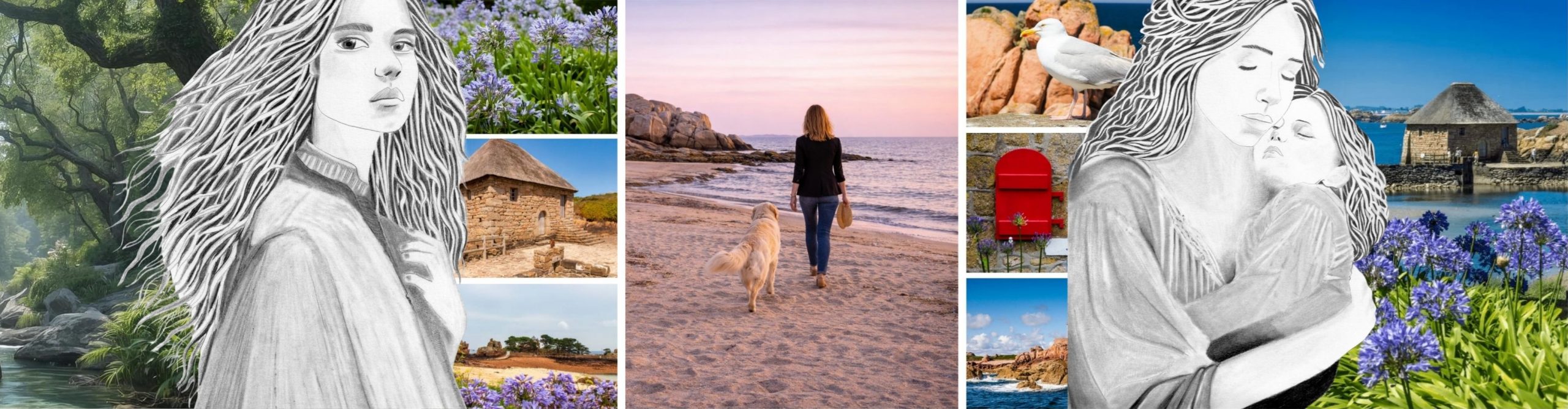 Ile de bréhat DAM KAT Artiste Peintre