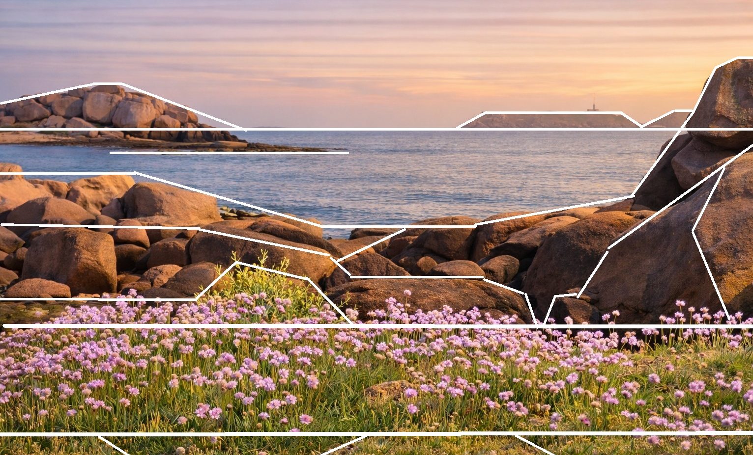 Les masses Cours de dessin et Peinture à Trégastel