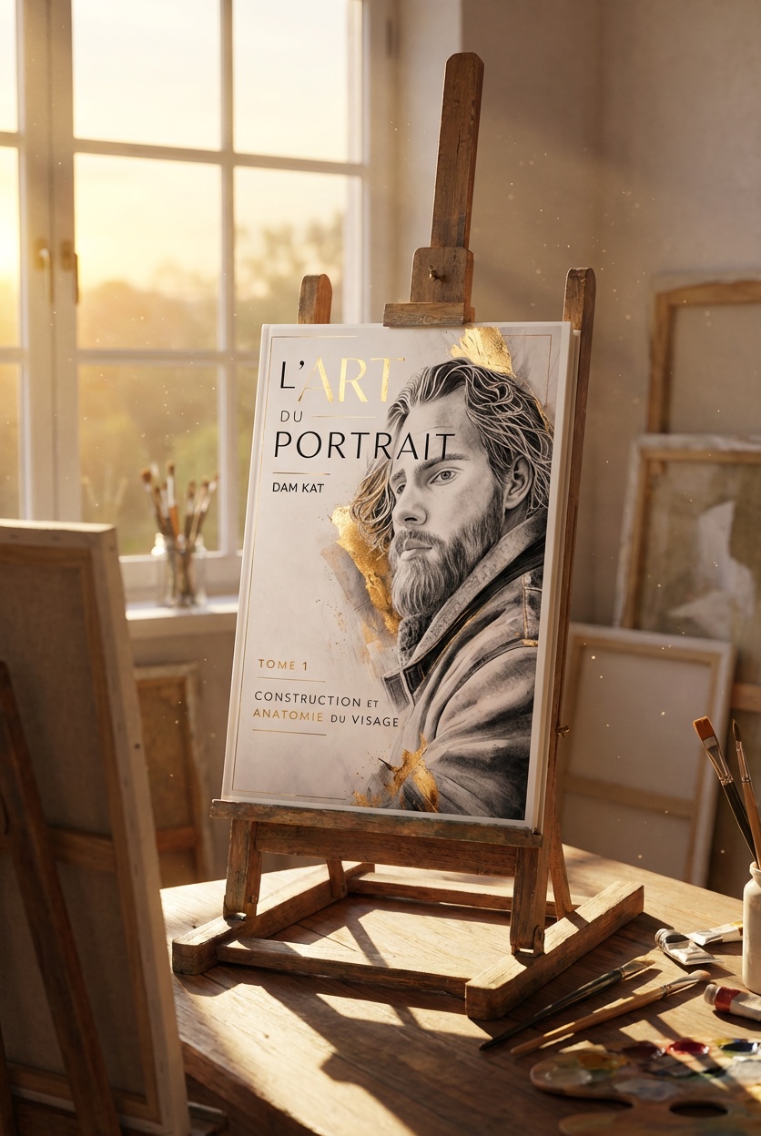 Nouveau livre de DAM KAT L'Art du Portrait à paraitre