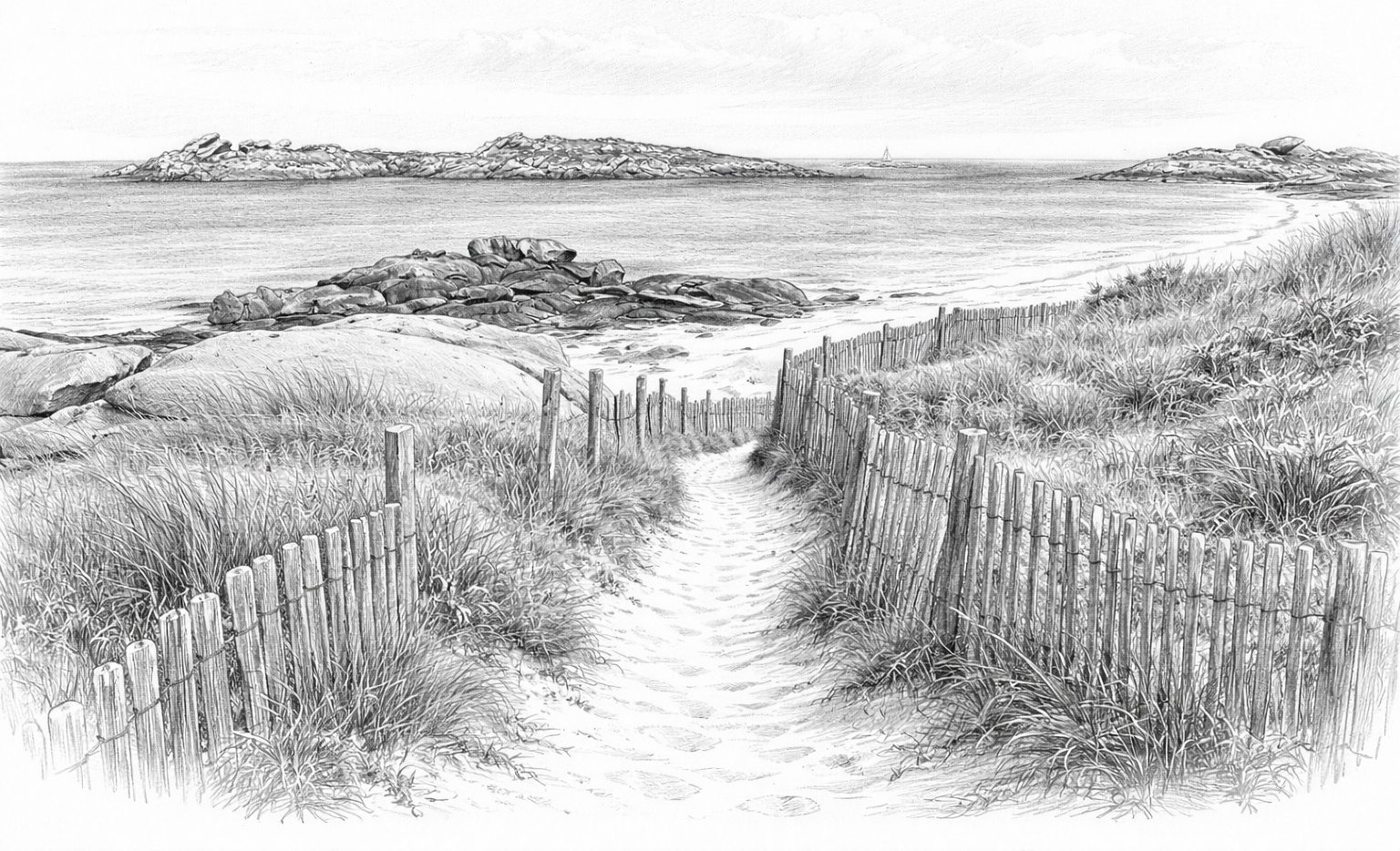 Paysage TREGASTEL Dam Kat 2