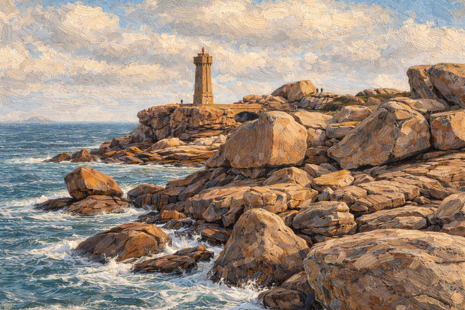 Paysage de PLOUMANACH Le Phare
