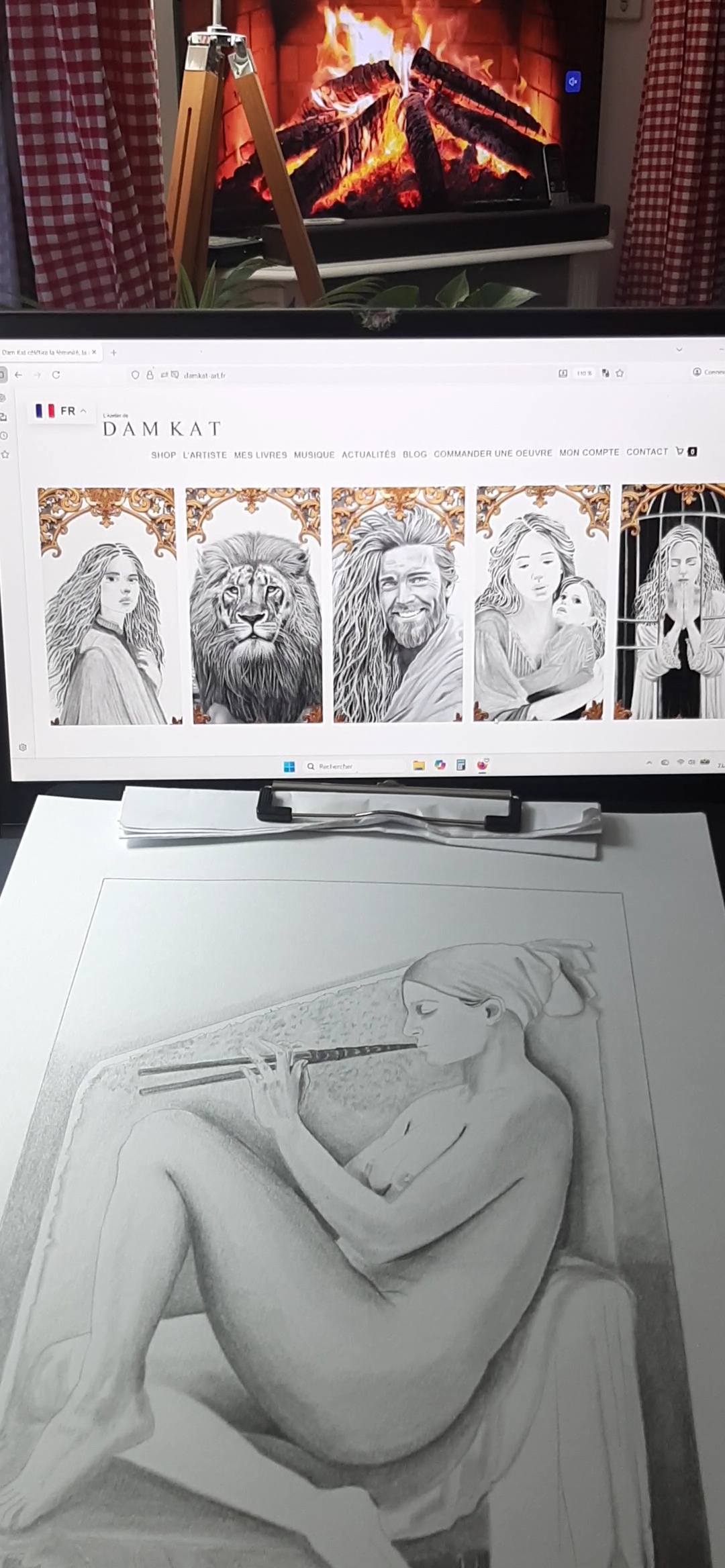 En direct de l'Atelier de DAM KAT Série mythologie