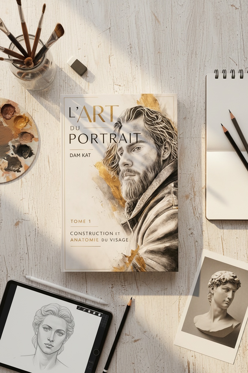 Nouveau livre de DAM KAT L'Art du Portrait à paraitre