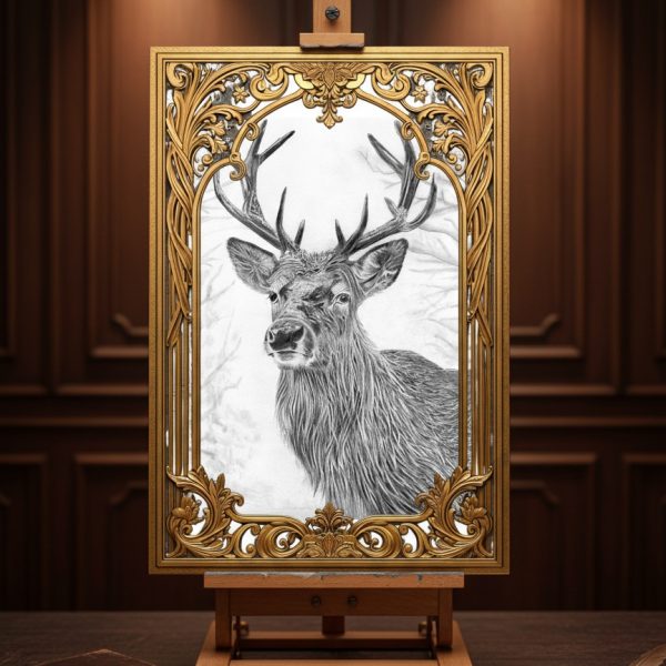 Cerf Dessin de DAM KAT