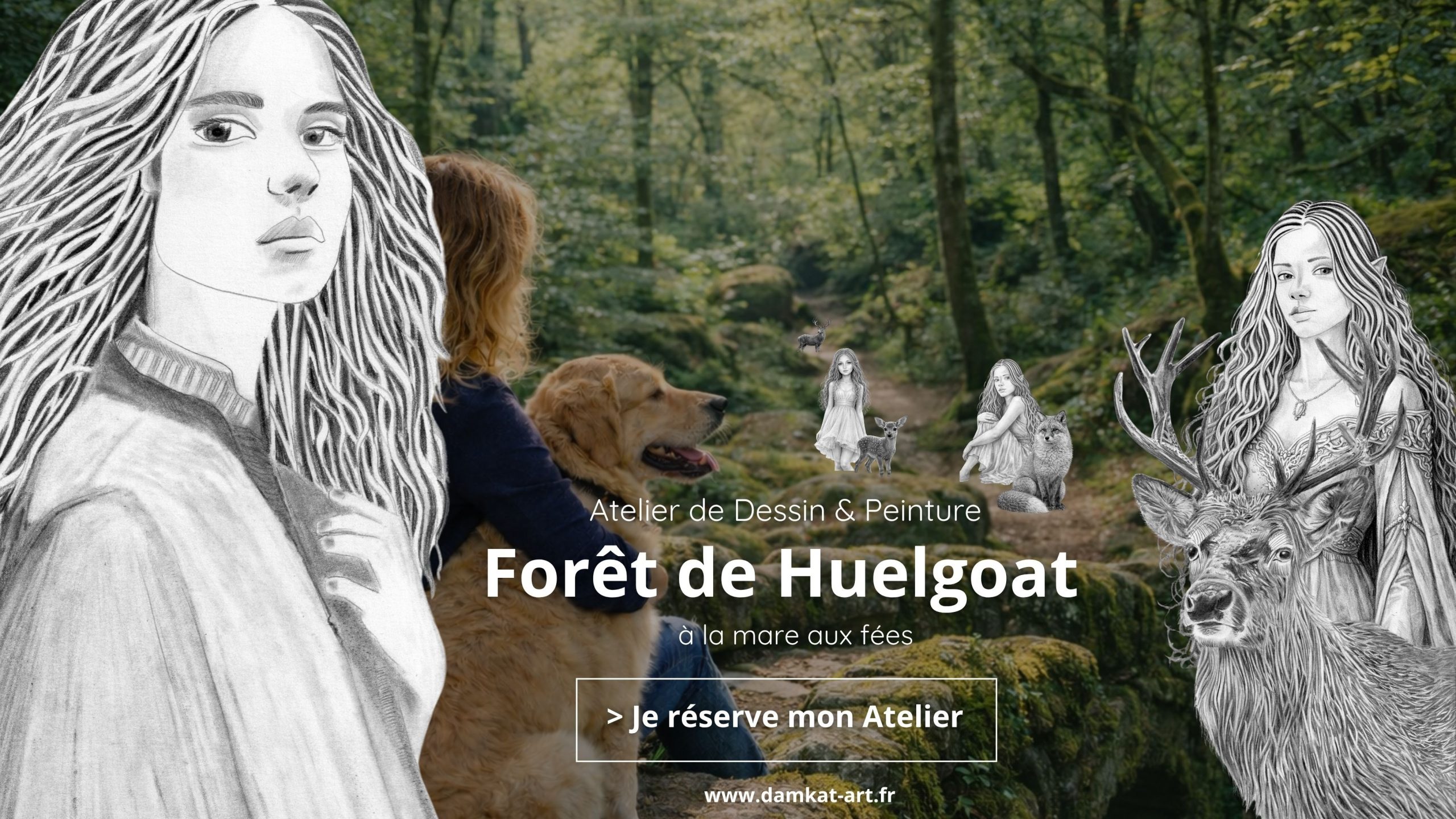 Atelier dessin et peinture DAM KAT Artiste peintre