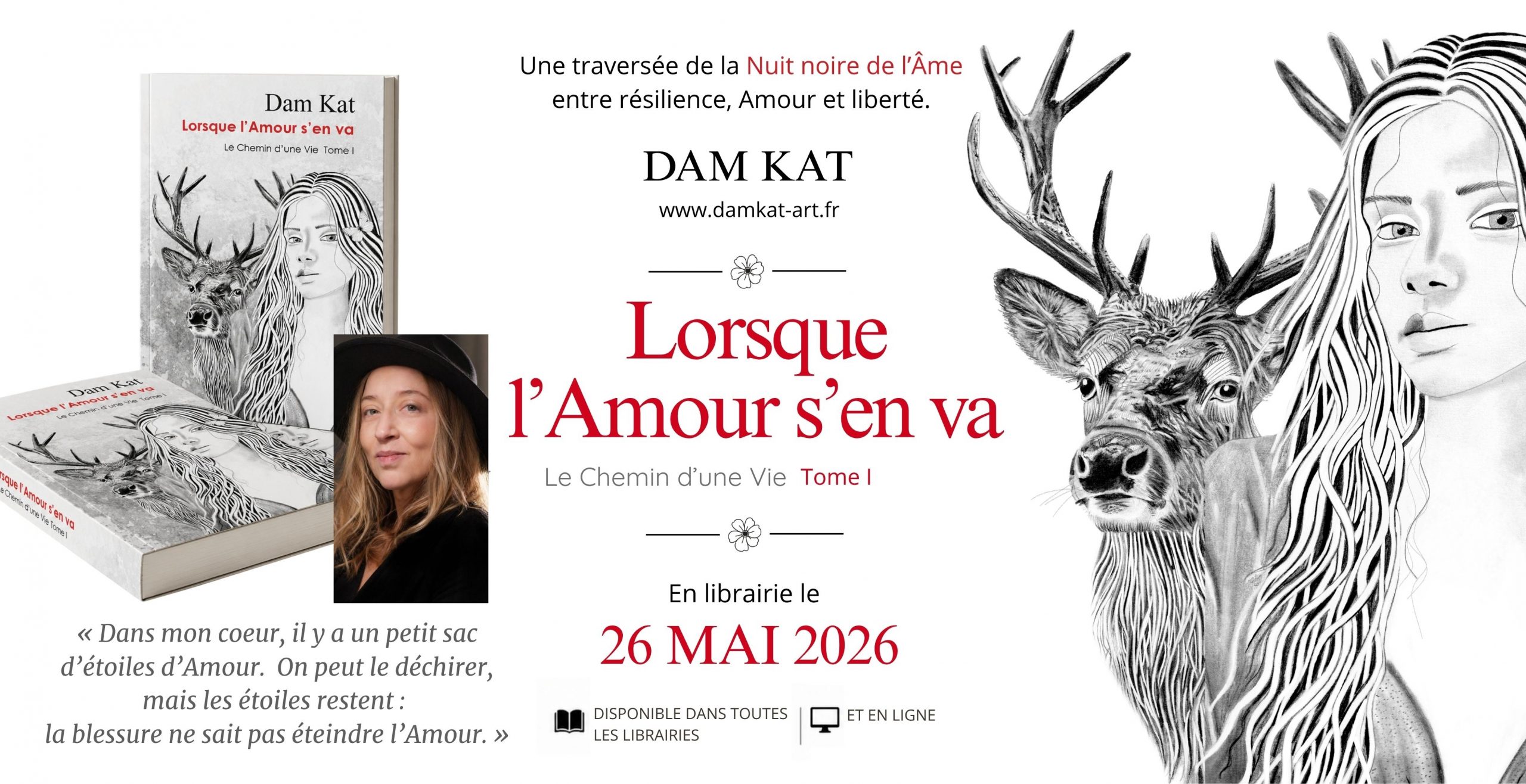 DAM KAT artiste peintre Bretagne Lorsque l'Amour s'en va