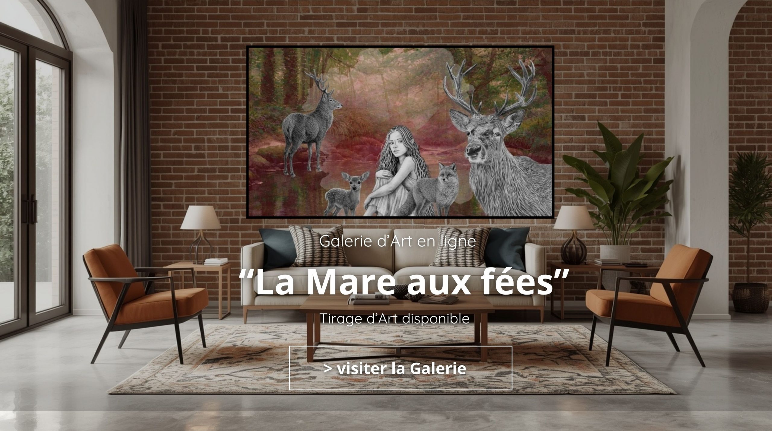 DAM KAT Artiste peintre Bretagne La Mare aux fées