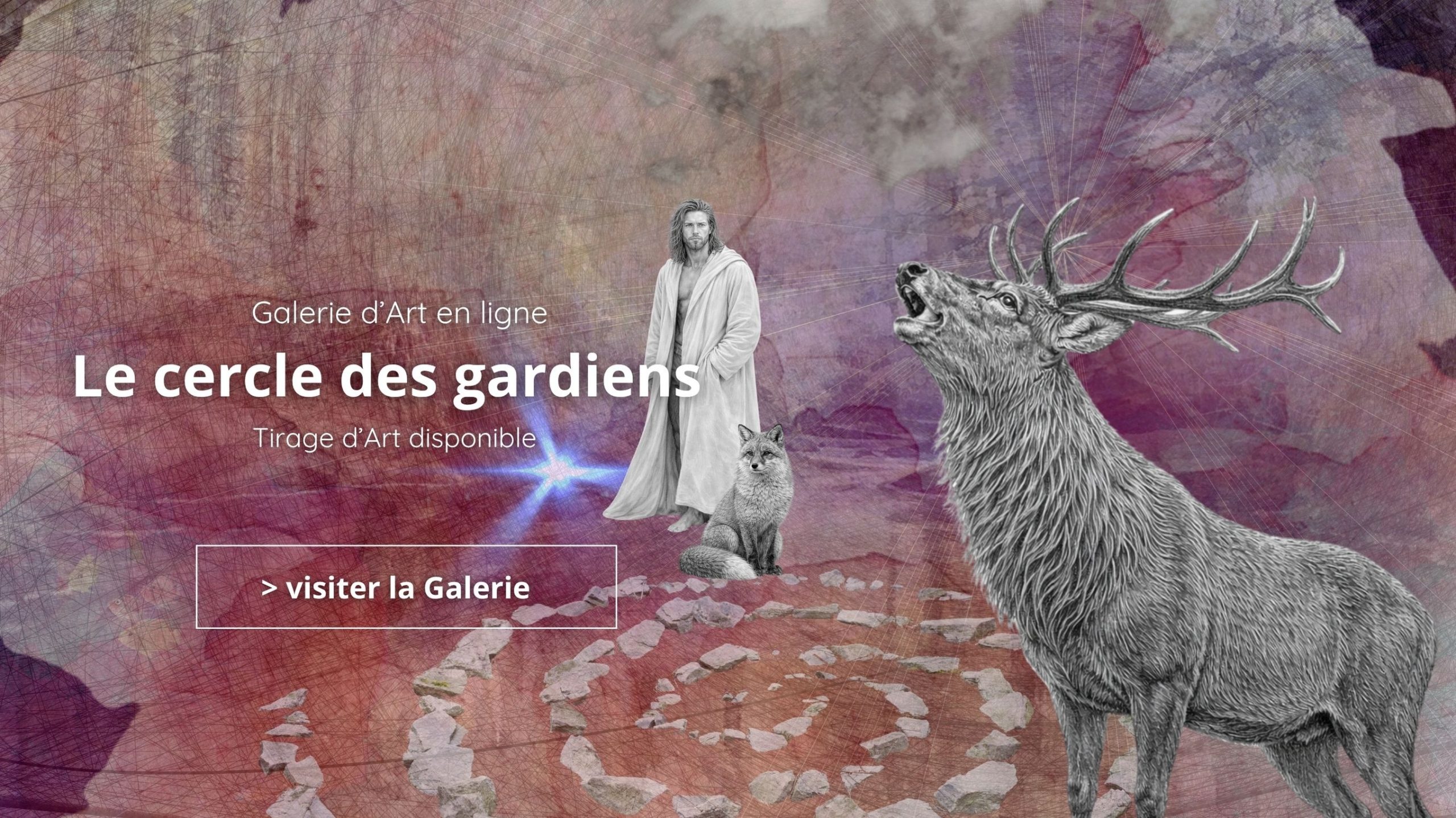 Le Cercle des gardiens DAM KAT Artiste peintre