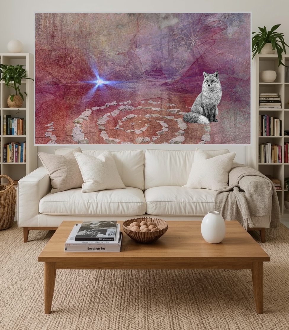 Le Murmure des pierres déco intérieure DAM KAT Artiste peintre