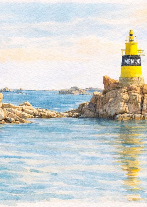 Aquarelle Ile de Bréhat