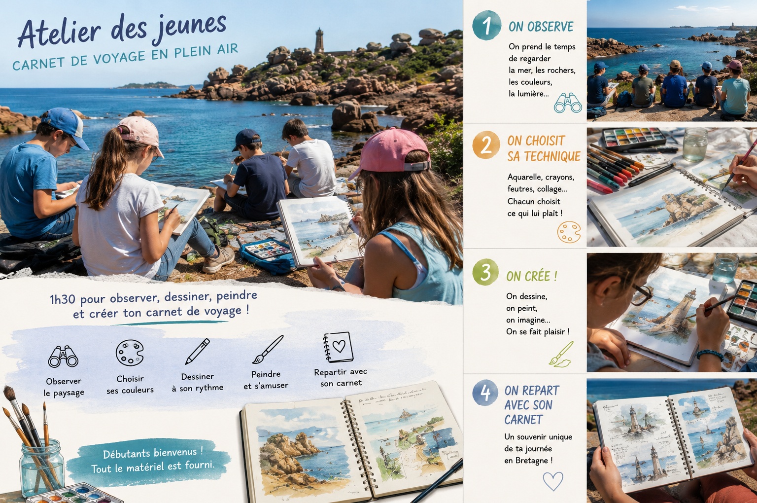 Carnet de voyage avec les Jeunes
