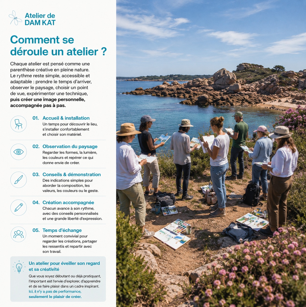 Comment se déroule un atelier