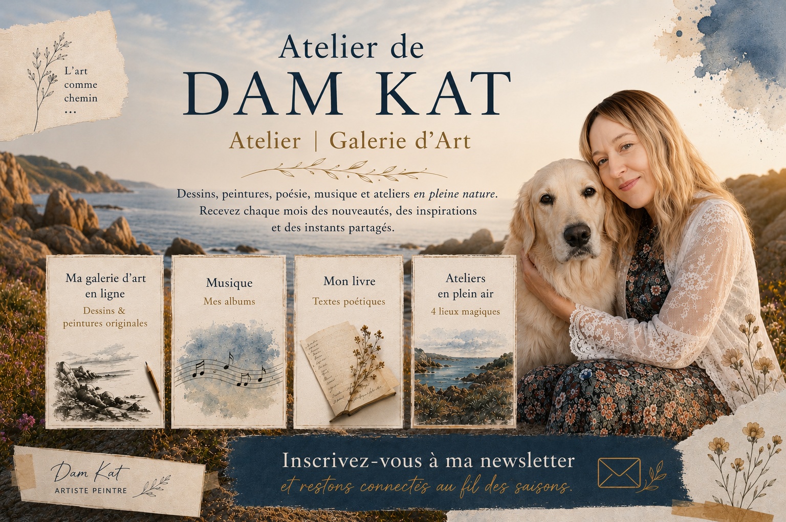 DAM KAT artiste peintre bretagne