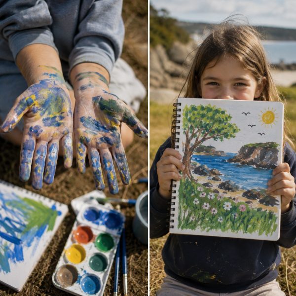 Atelier dessin enfants tregastel ploumanach lannion perros guirec brehat 31