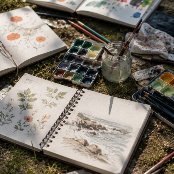 Atelier dessin enfants tregastel ploumanach lannion perros guirec brehat14