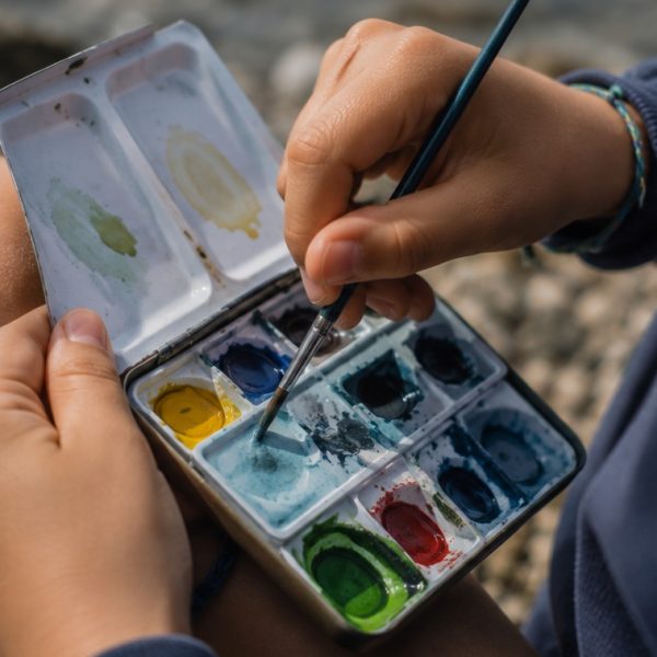 Atelier dessin peinture pour enfants tregastel ploumanach lannion perros guirec brehat10