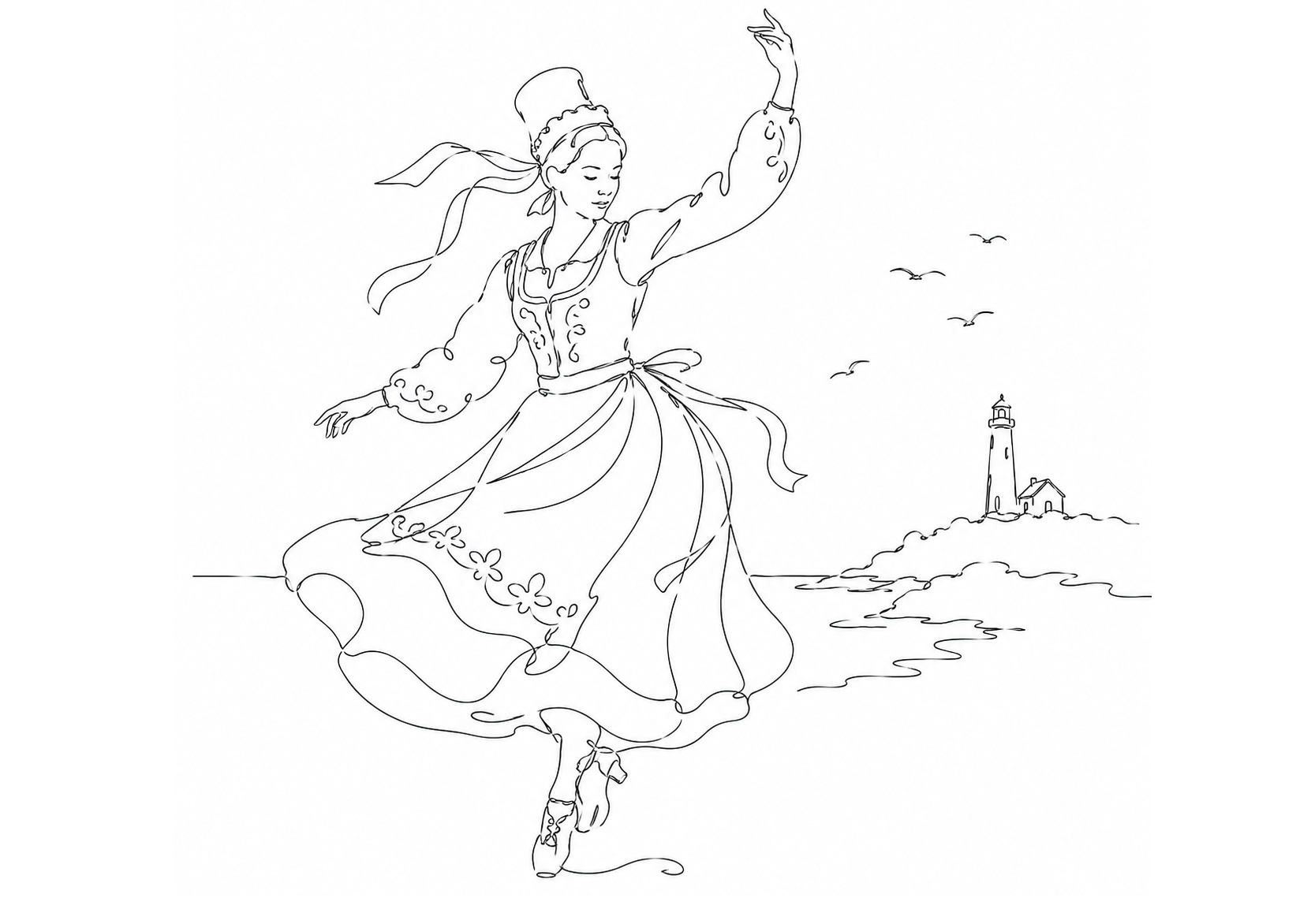 Danseuse bretonne
