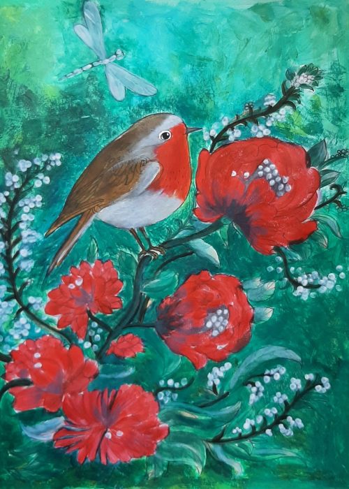 Le rouge gorge