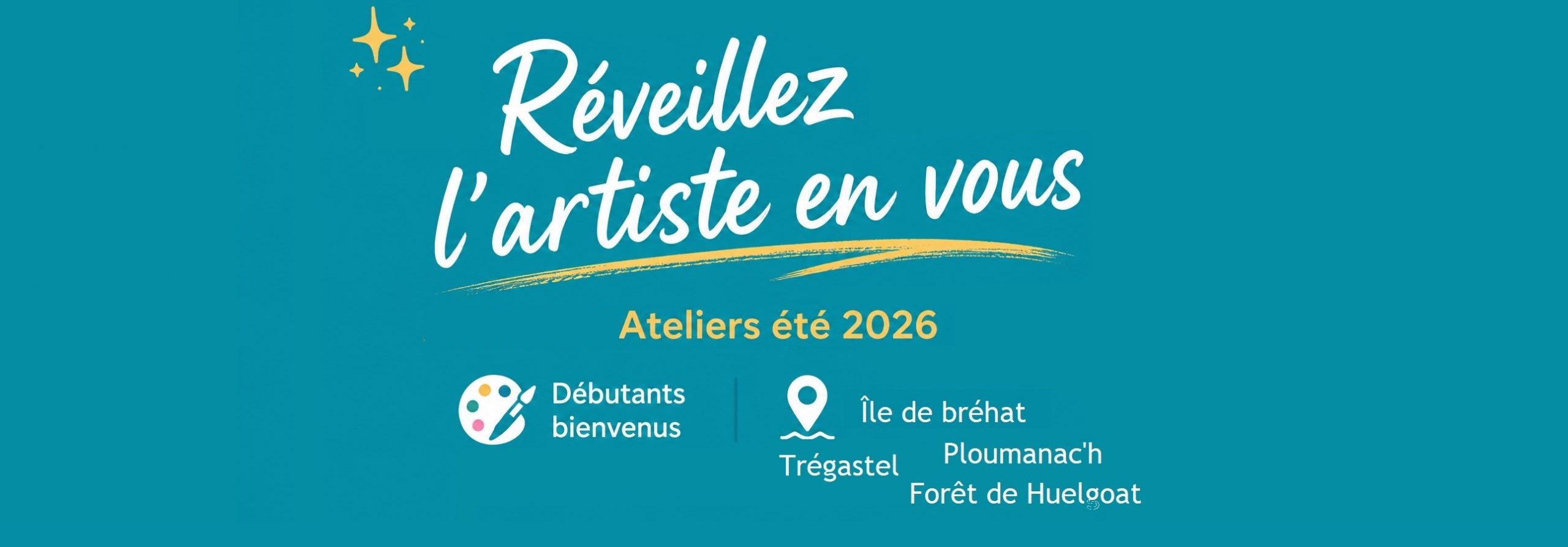 Atelier dessin peinture guingamp tregastel lannion perros guirec