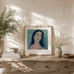 Nouveau portrait déco campagne Chic DAM KAT Artiste peintre paris bretagne