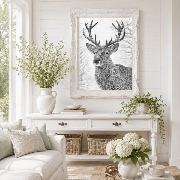Le Cerf Simulation déco intérieure