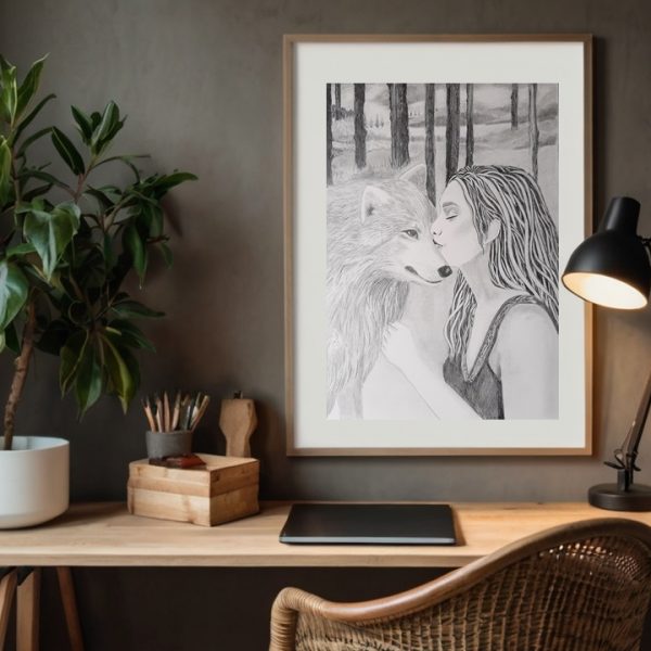 Artiste Peintre Bretagne DAM KAT Bureau Art Décoration