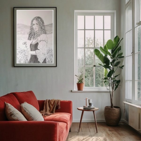 La belle au coquelicot_idée_déco