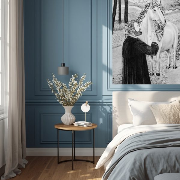 Le Cheval Installation dans la Chambre DAM KAT